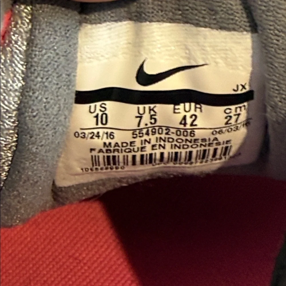 NIKE Women's Revolution 2 Size 10 - Picture 6 of 6